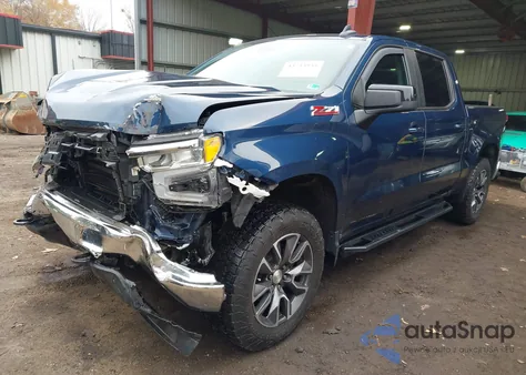 2022 Chevrolet Silverado 1500 4Wd Standard Bed Lt from USA, damaged, VIN 1GCUDDED4NZ566724